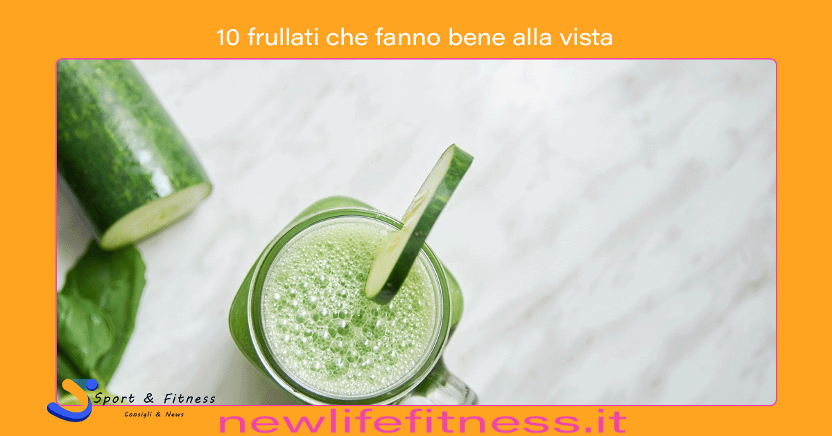 10 frullati che fanno bene alla vista