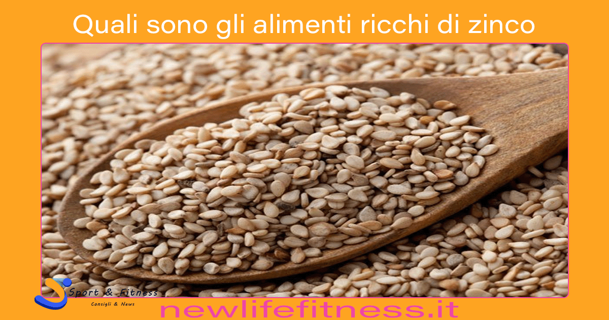 Quali sono gli alimenti ricchi di zinco