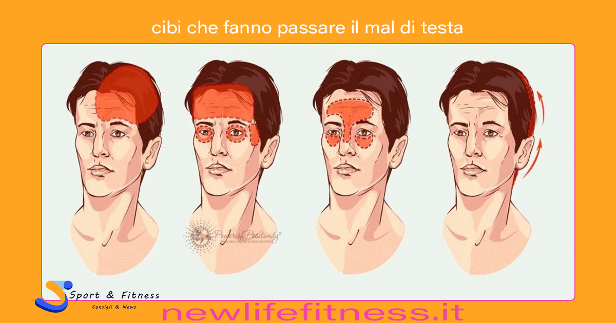 cibi che fanno passare il mal di testa