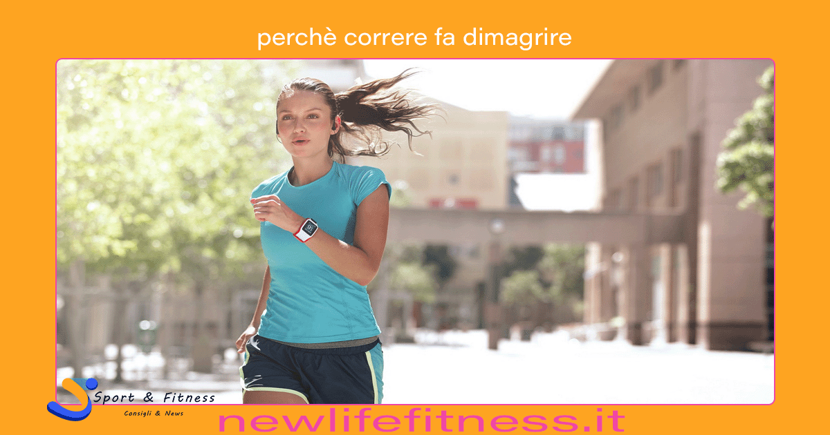 perchè correre fa dimagrire