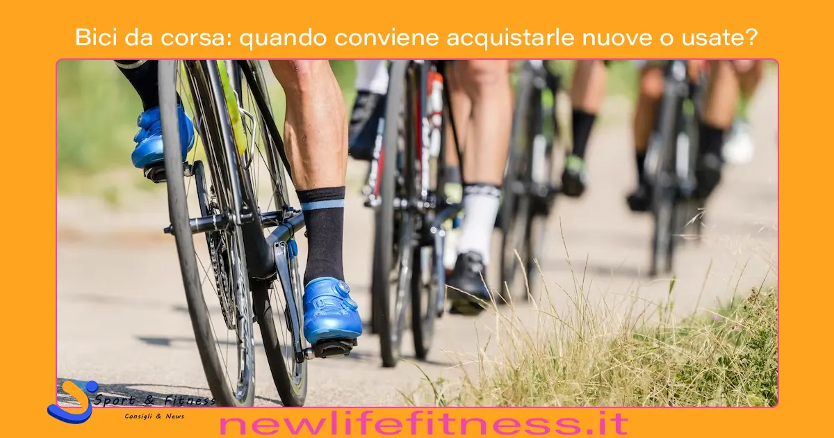 Bici da corsa: quando conviene acquistarle nuove o usate?