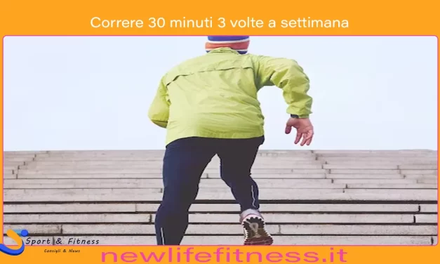 Consigli per iniziare a correre 30 minuti Per 3 volte a settimana